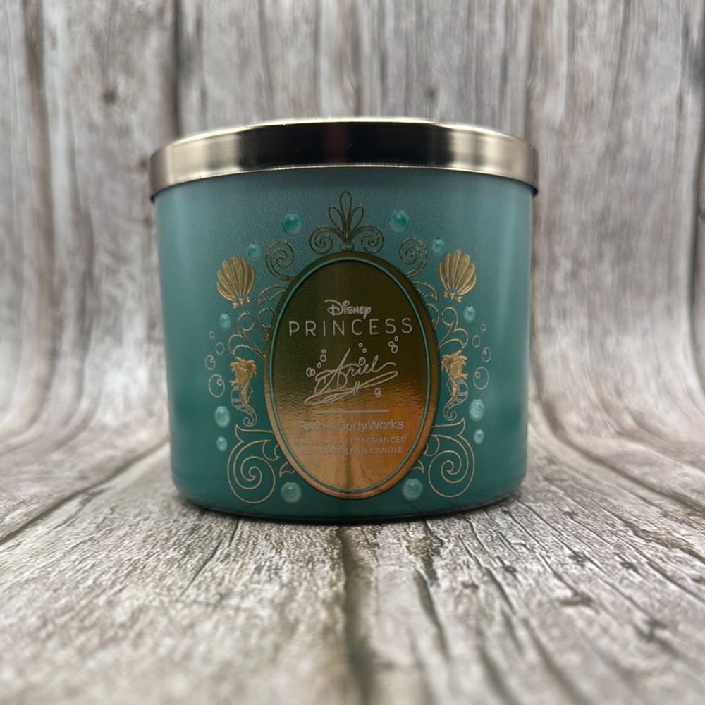 LOOK! All New! Disney Princess Ariel Candle